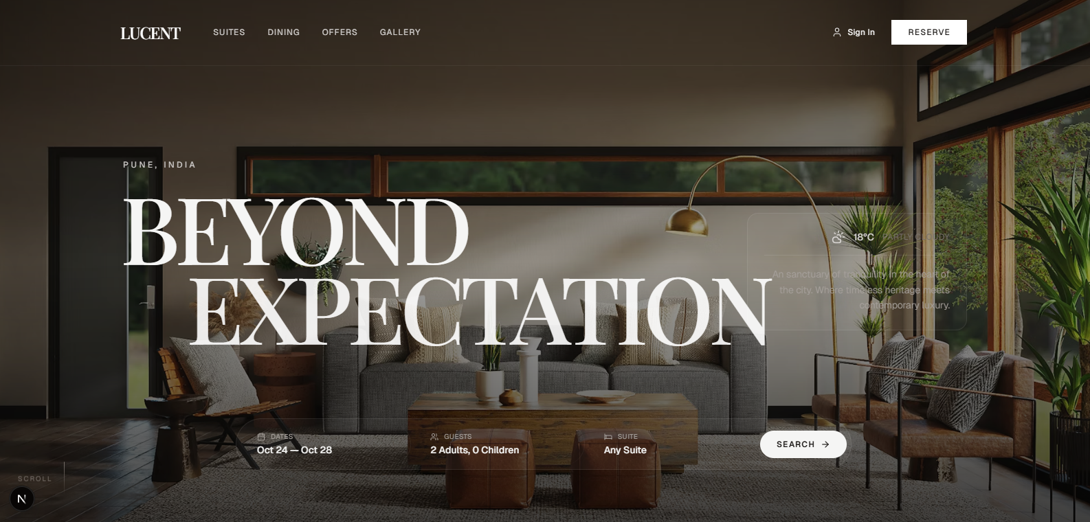 Hotel Website